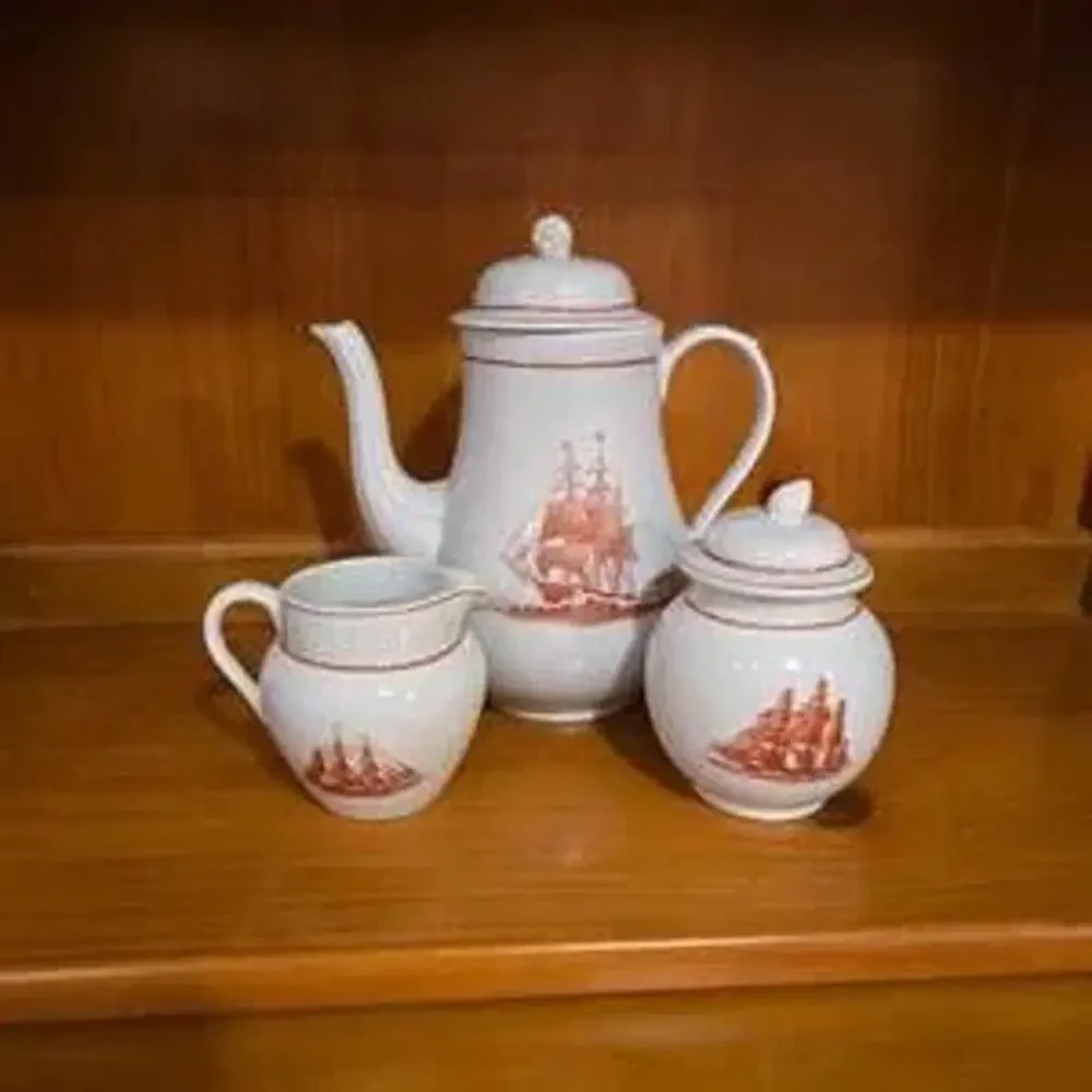 Wedgewood Flying Cloud Teapot Set - Georgetown Collection - England